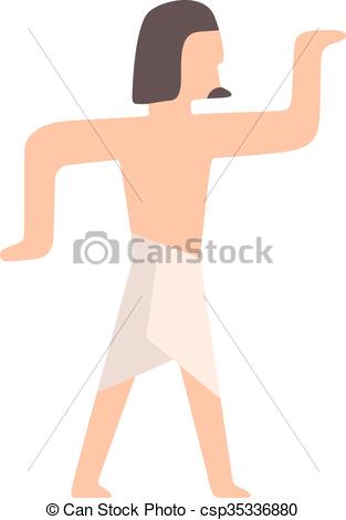 313x470 traditional symbols egypt people vector egypt people vector - Egyptian Person Drawing