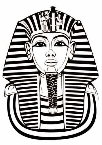 354x500 asia's egyptian project egyptian tattoo - Egyptian Pharaoh Drawing