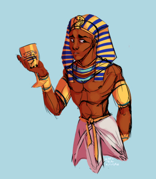 Egyptian Pharaoh Drawing at PaintingValley.com | Explore collection of