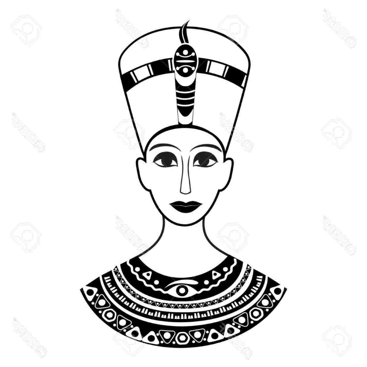 1232x1232 vector royalty free rhshutterstockcom hand egyptian pharaoh - Egyptian Pharaoh Drawing