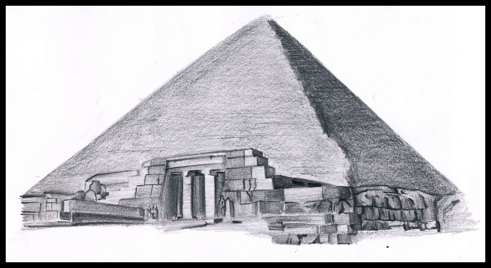 Egyptian Pyramids Drawing at Explore collection of