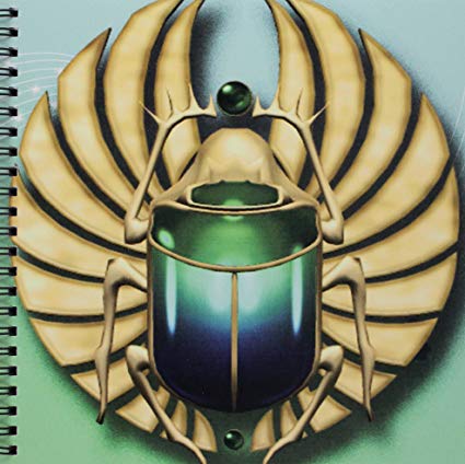 425x424 Db Egyptian Scarab In Beautiful Colors - Egyptian Scarab Drawing