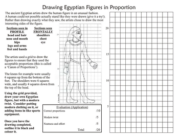 350x270 egypt art history drawing egyptian style figures - Egyptian Style Drawing