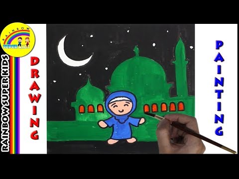 480x360 download thumbnail for eid mubarak drawing and painting for kids - Eid Mubarak Drawing