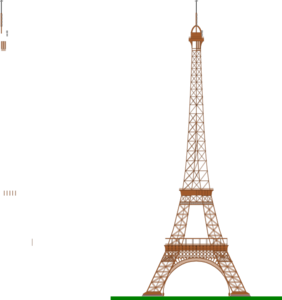 282x300 La Tour Eiffel - Eiffel Tower 2d Drawing