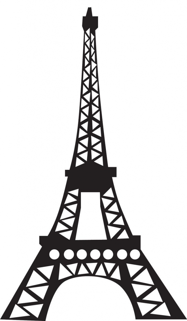 Paris Eiffel Tower Cartoon Drawing Pictandpicture Org