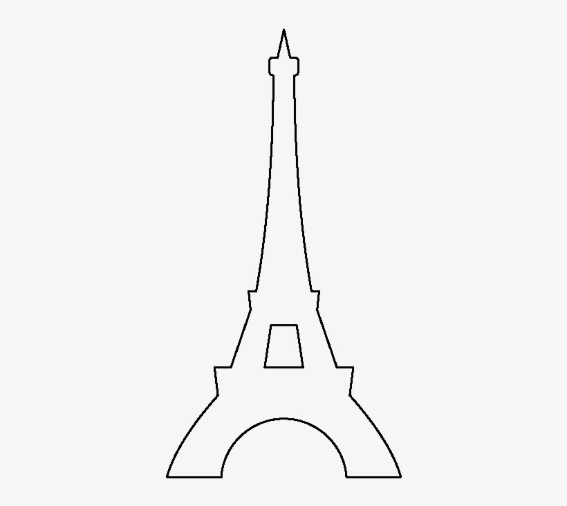 Eiffel Tower Drawing Outline at PaintingValley.com | Explore collection