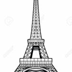 150x150 Eiffel Tower Outline Drawing Jt Coloring - Eiffel Tower Drawing Outline