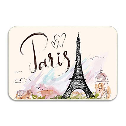 425x425 doormatscool premium entry mat paris eiffel tower - Eiffel Tower Drawing Pictures