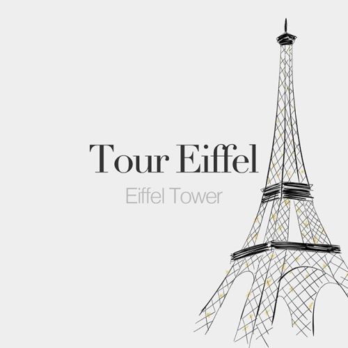 500x500 Tumblr - Eiffel Tower Drawing Tumblr