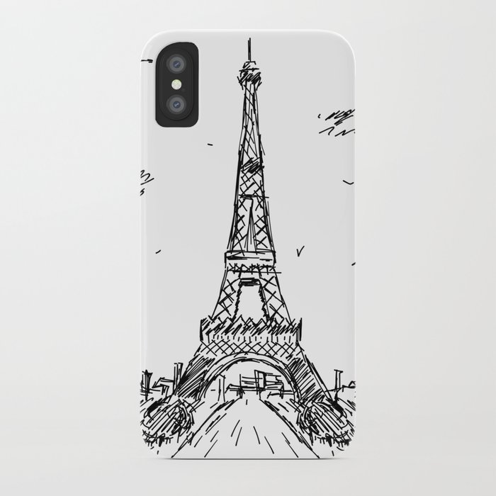 700x700 Huge Collection Of 'paris Eiffel Tower Drawing' Download More - Eiffel Tower Line Drawing