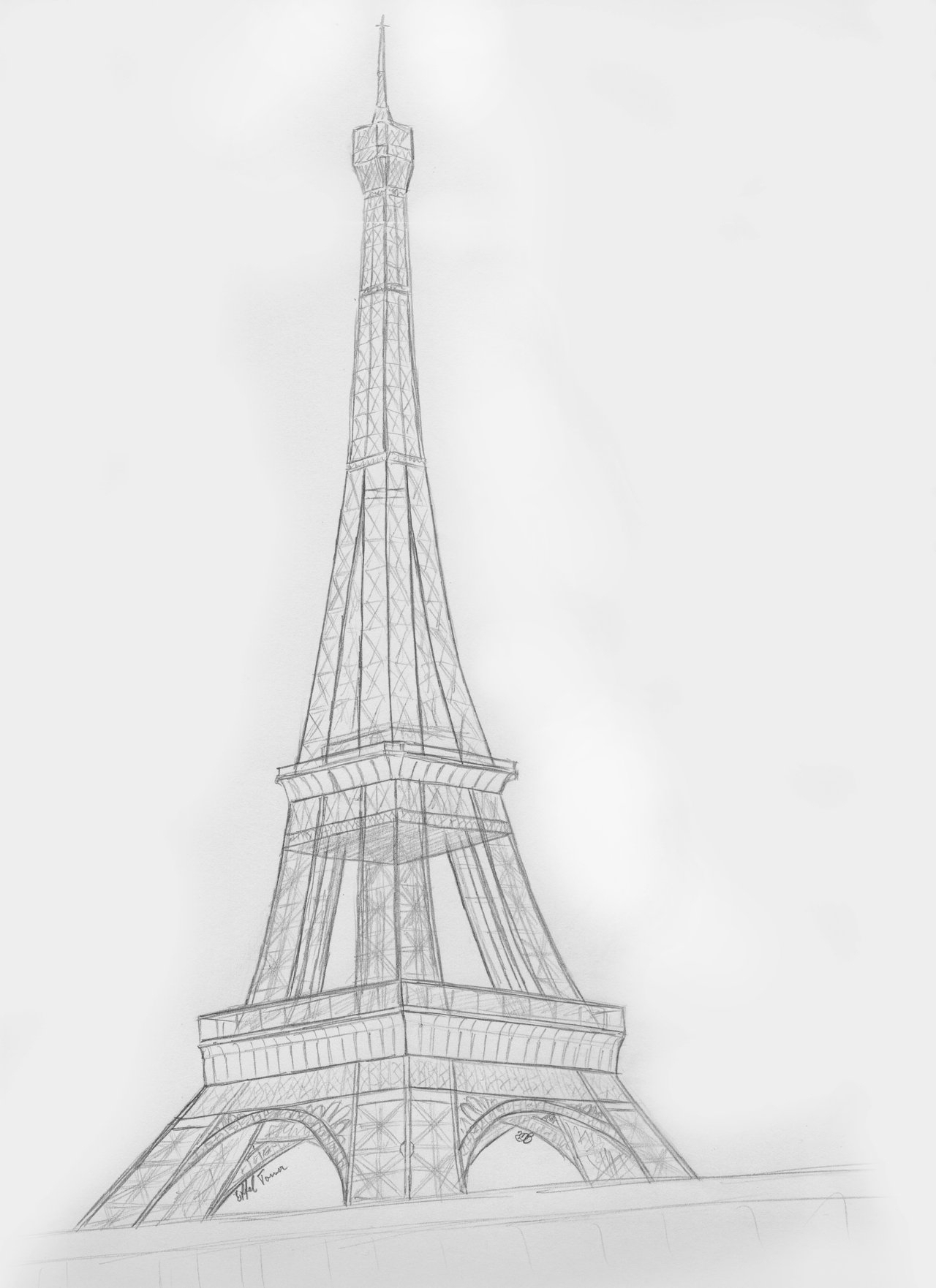 1280x1762 pencil sketch image of eiffel tower and eiffel tower pencil sketch - Eiffel Tower Pencil Drawing