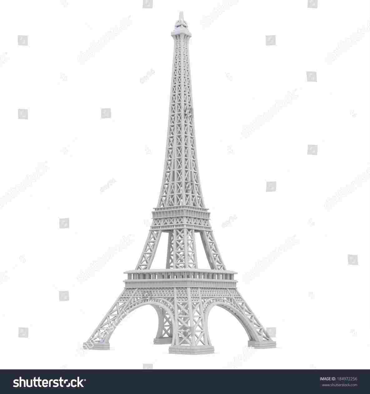 1185x1264 Eiffel Tower Drawing Step - Eiffel Tower Simple Drawing