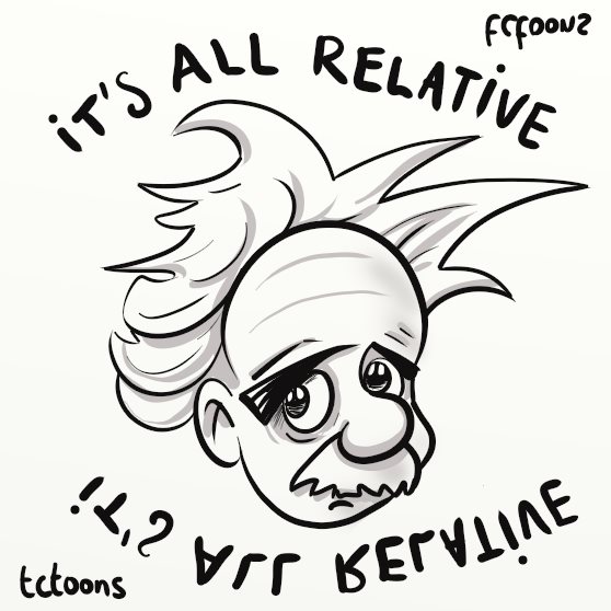 558x558 einstein cartoon caricature tctoons's blog - Einstein Cartoon Drawing