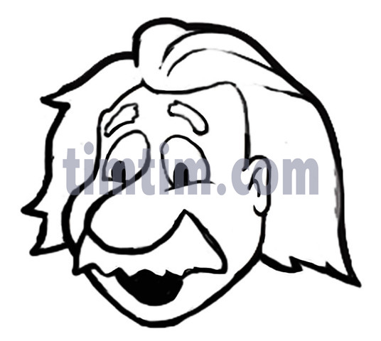 536x480 free drawing of einstein from the category occupations + jobs - Einstein Cartoon Drawing