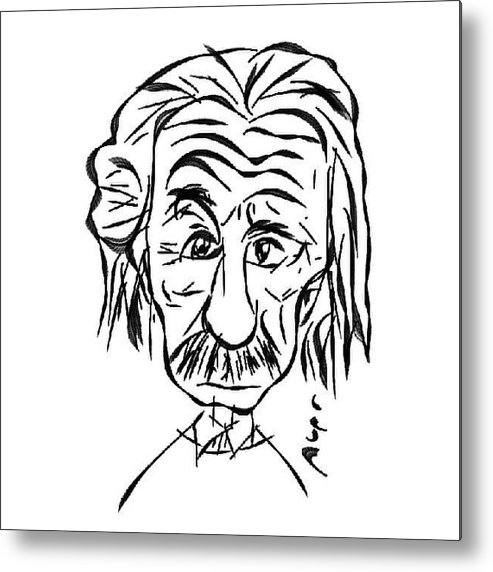493x572 einstein - Einstein Cartoon Drawing