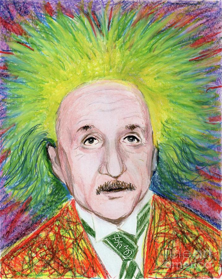 716x900 albert einstein drawing - Einstein Drawing