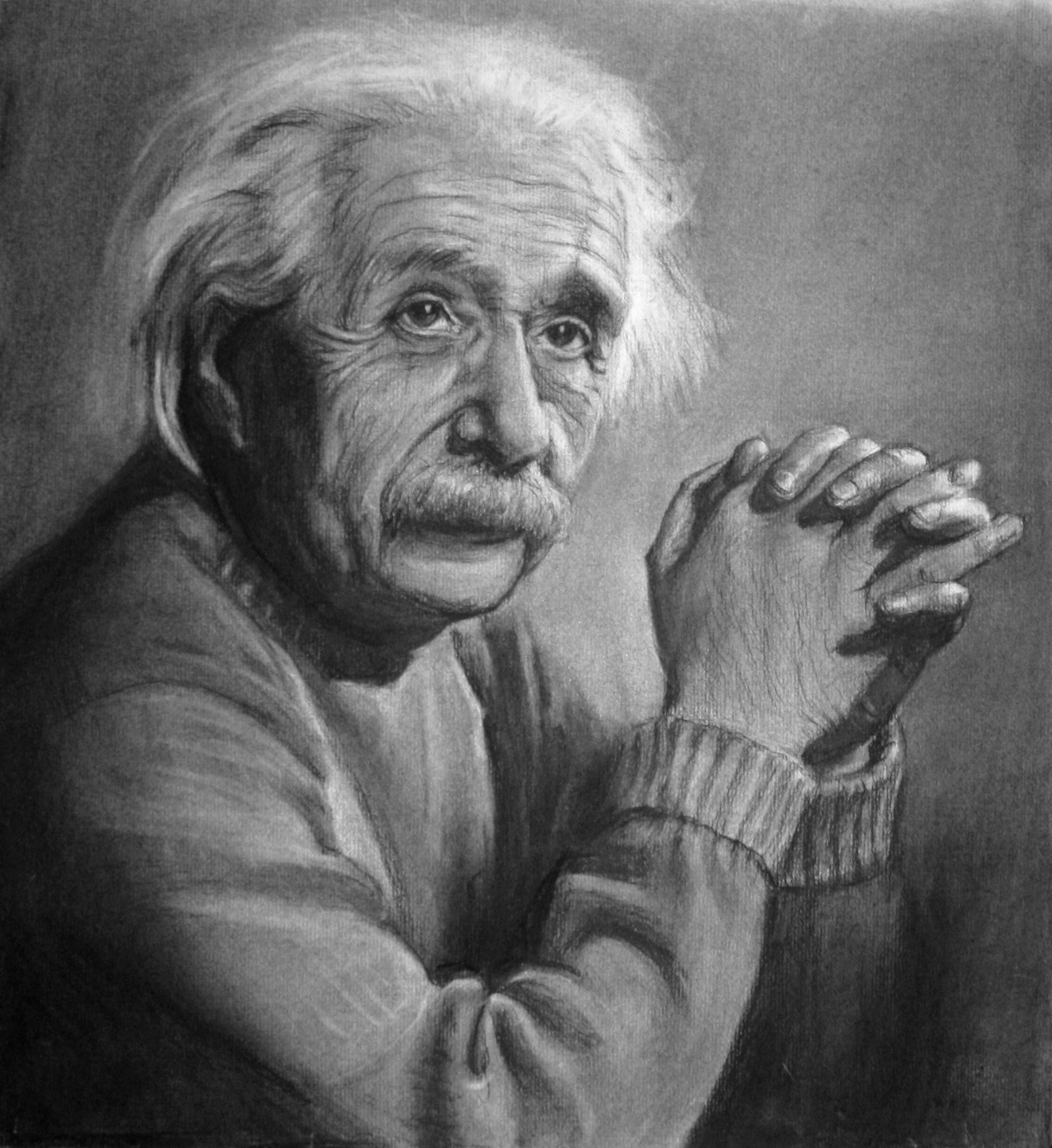 1801x1965 Einstein Drawing Cecili Antares - Einstein Drawing