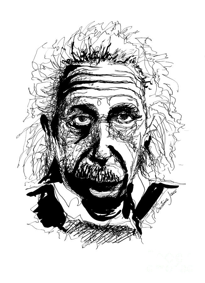 653x900 albert einstein drawing drawing - Einstein Drawing