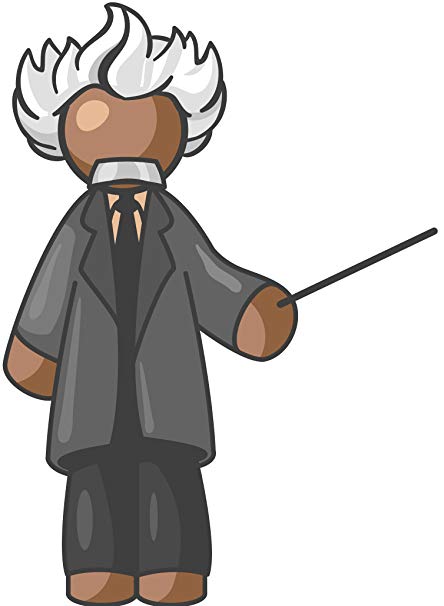 444x606 Cartoon Professor Albert Einstein Grey Black Brown - Einstein Drawing Cartoon
