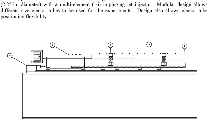 850x492 fig assembly drawing of modular pulse detonation ejector - Ejector Drawing