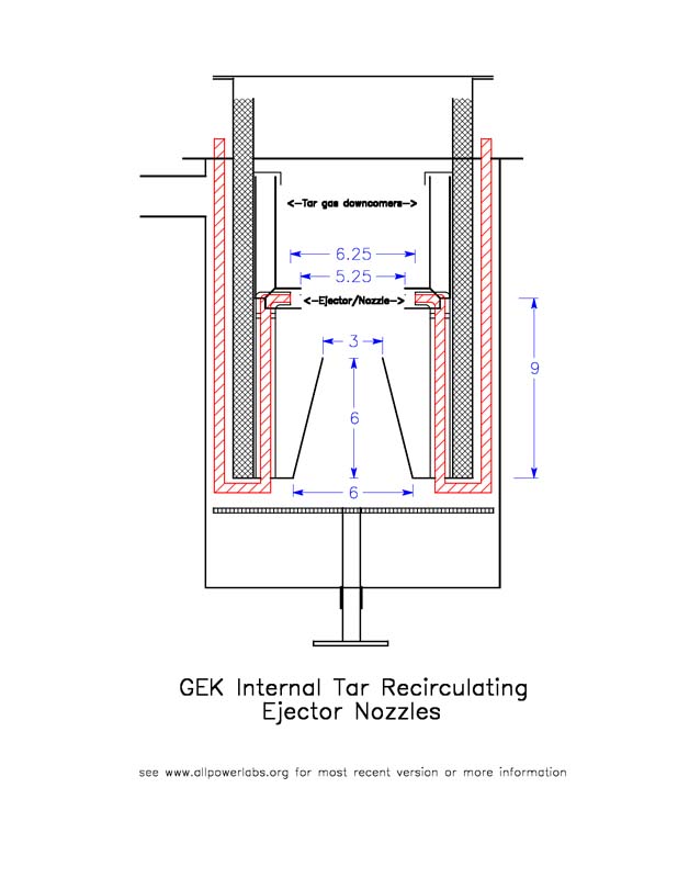 618x800 Gek Wiki Internal Tar Recirculating Ejector Nozzles - Ejector Drawing
