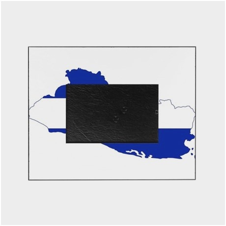 460x460 el salvador flag coloring - El Salvador Flag Drawing