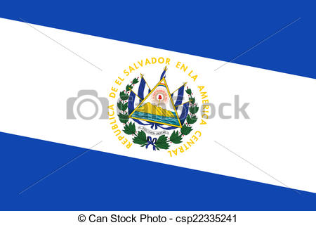 450x320 el salvador flag - El Salvador Flag Drawing