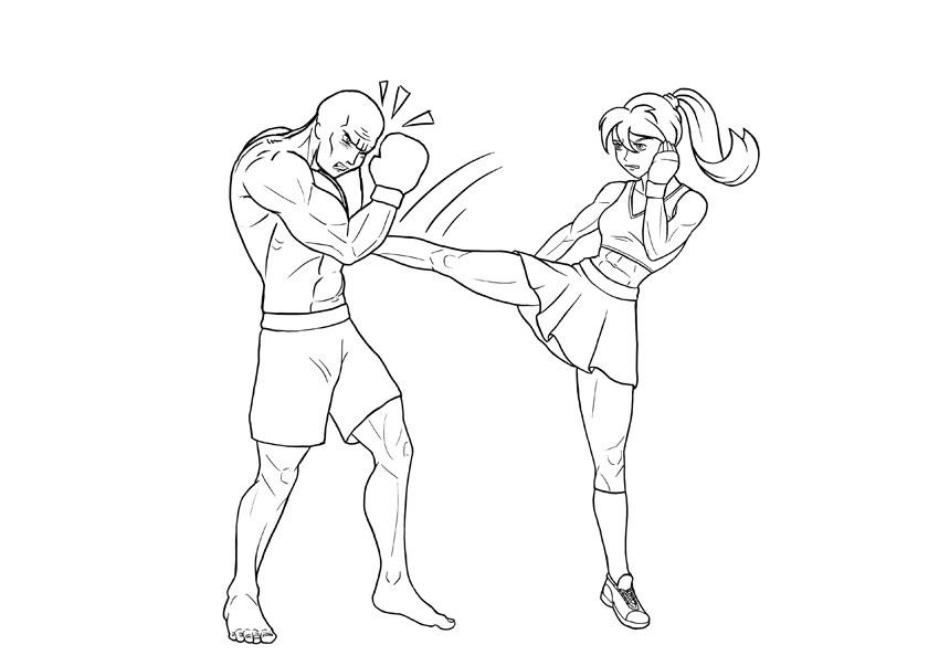 850x603 how to draw anime characters - Elbow Drawing