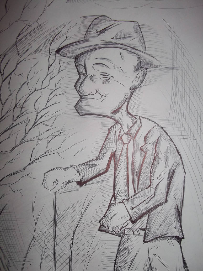 774x1032 elderly drawing - Elderly Drawing