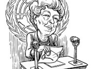 300x225 eleanor roosevelt - Eleanor Roosevelt Drawing