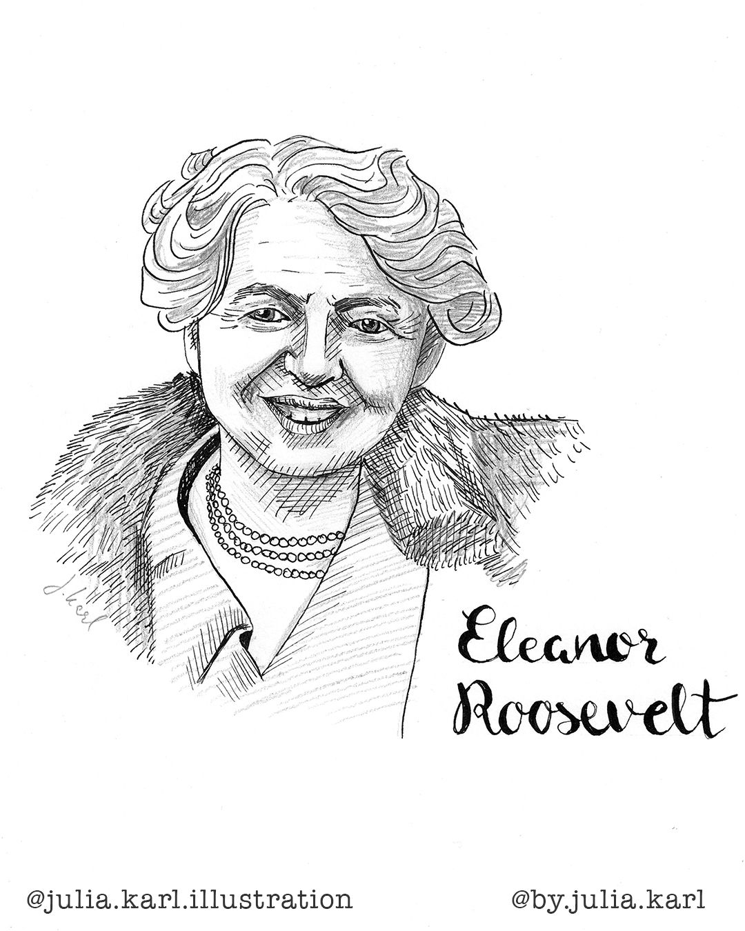 Eleanor Roosevelt Drawing at Explore collection of