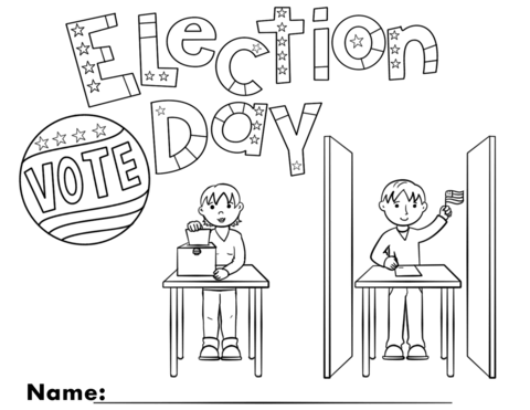 480x371 election day picture drawing drawing skill - Election Drawing