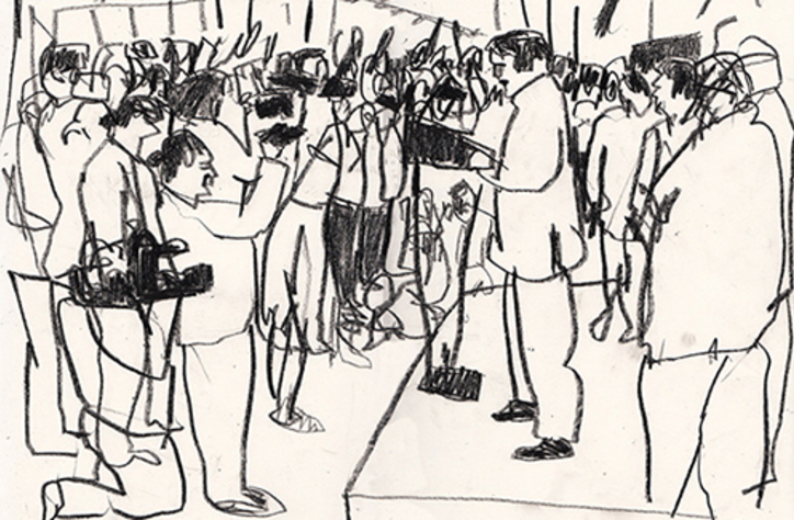 724x474 election night captured up close and personal - Election Drawing