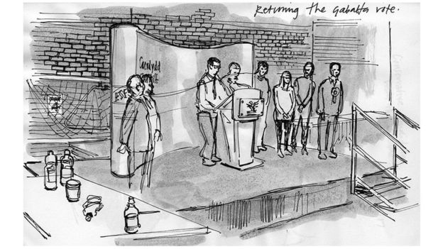 624x351 local election drawings capture tense wait for candidates - Election Drawing