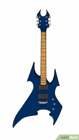 Electric Guitar Drawing