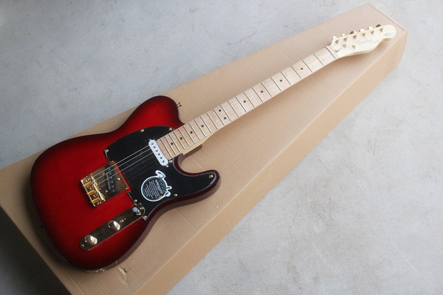 640x426 hot signature electric guitar black circle red and gold string - Electric Guitar Drawing