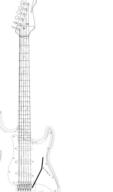 368x624 draw an electric guitar in photoshop - Electric Guitar Drawing