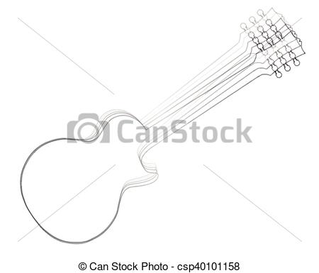 450x385 moving electric guitar outline the definitive rock and roll - Electric Guitar Outline Drawing