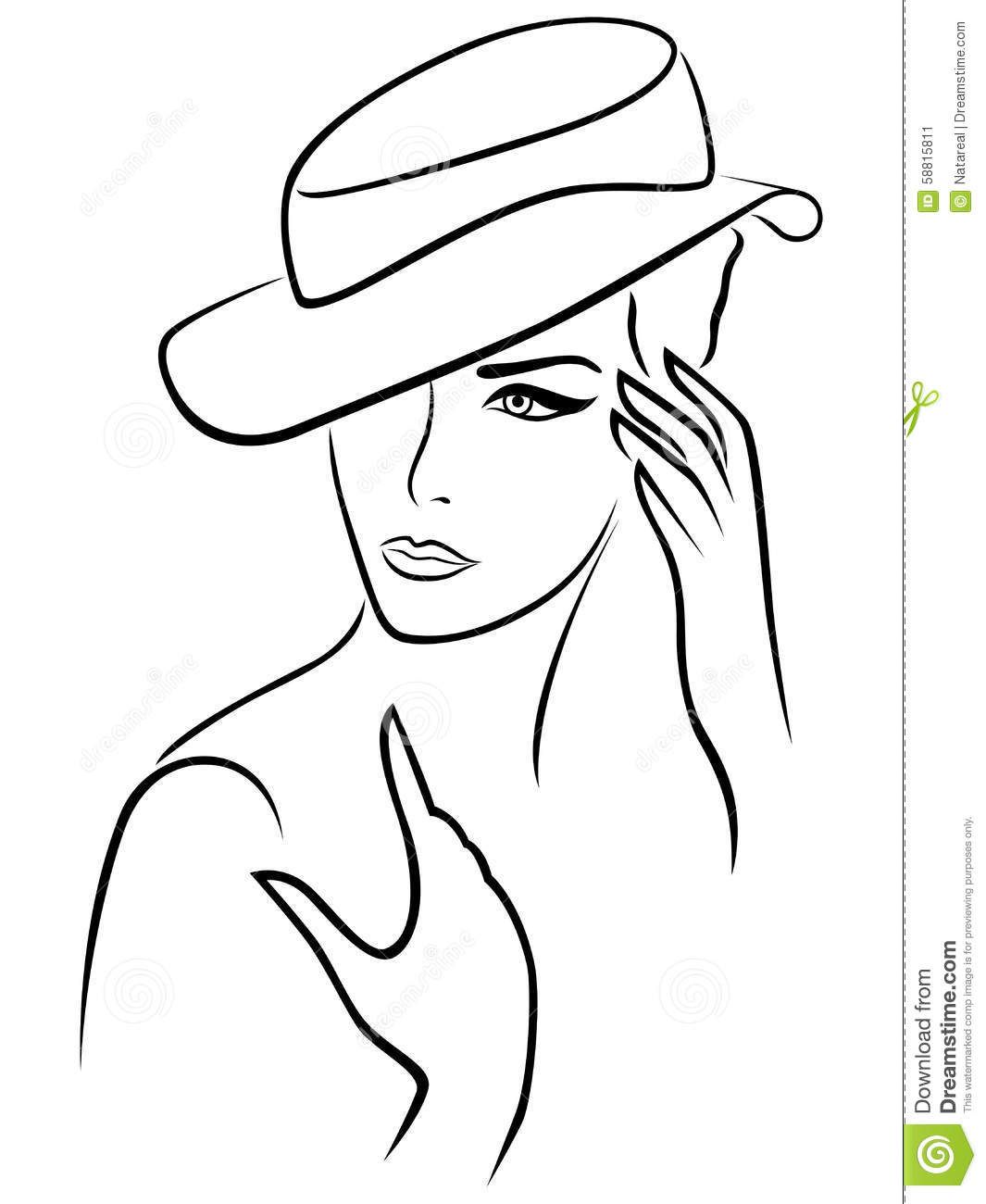 1065x1300 elegant woman drawing - Elegant Drawings