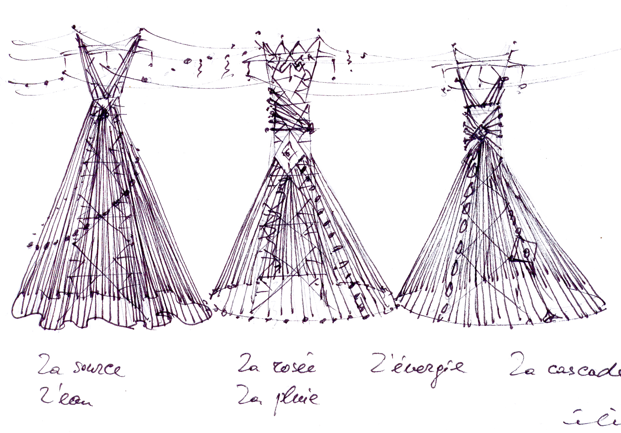 2000x1395 High Voltage Instalations Drawings Elena Paroucheva Art - Elena Drawing