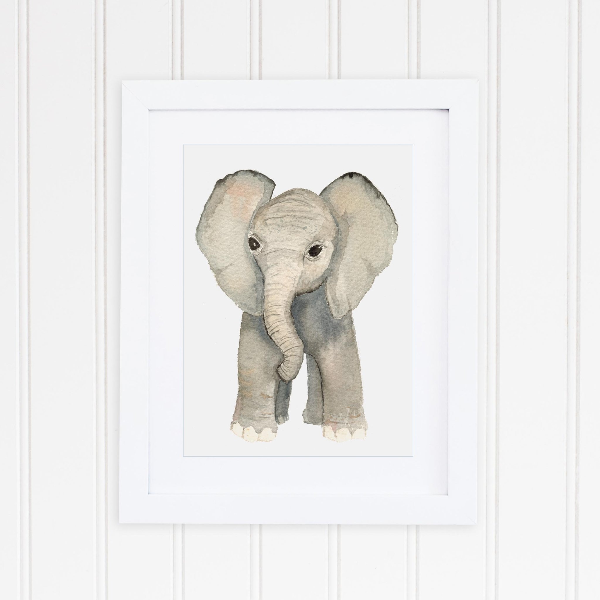 2048x2048 Elephant Art Print Cami Monet - Elephant Art Drawing