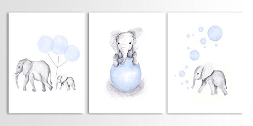 500x250 Baby Elephant Painting, Art For Children, Girls Art - Elephant Art Drawing