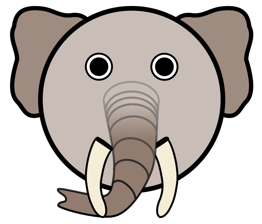 875x750 Elephants Drawing Cartoon Face Humour Cc0 - Elephant Cartoon Drawing