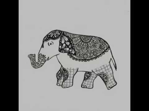480x360 Elephant Design - Elephant Design Drawing