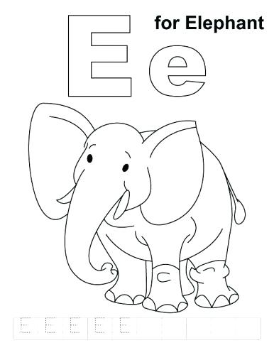 386x500 Coloring Pages Elephants Elephant Drawing - Elephant Drawing Pages