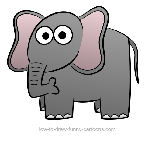 500x463 Elephant Drawing - Elephant Drawing Simple