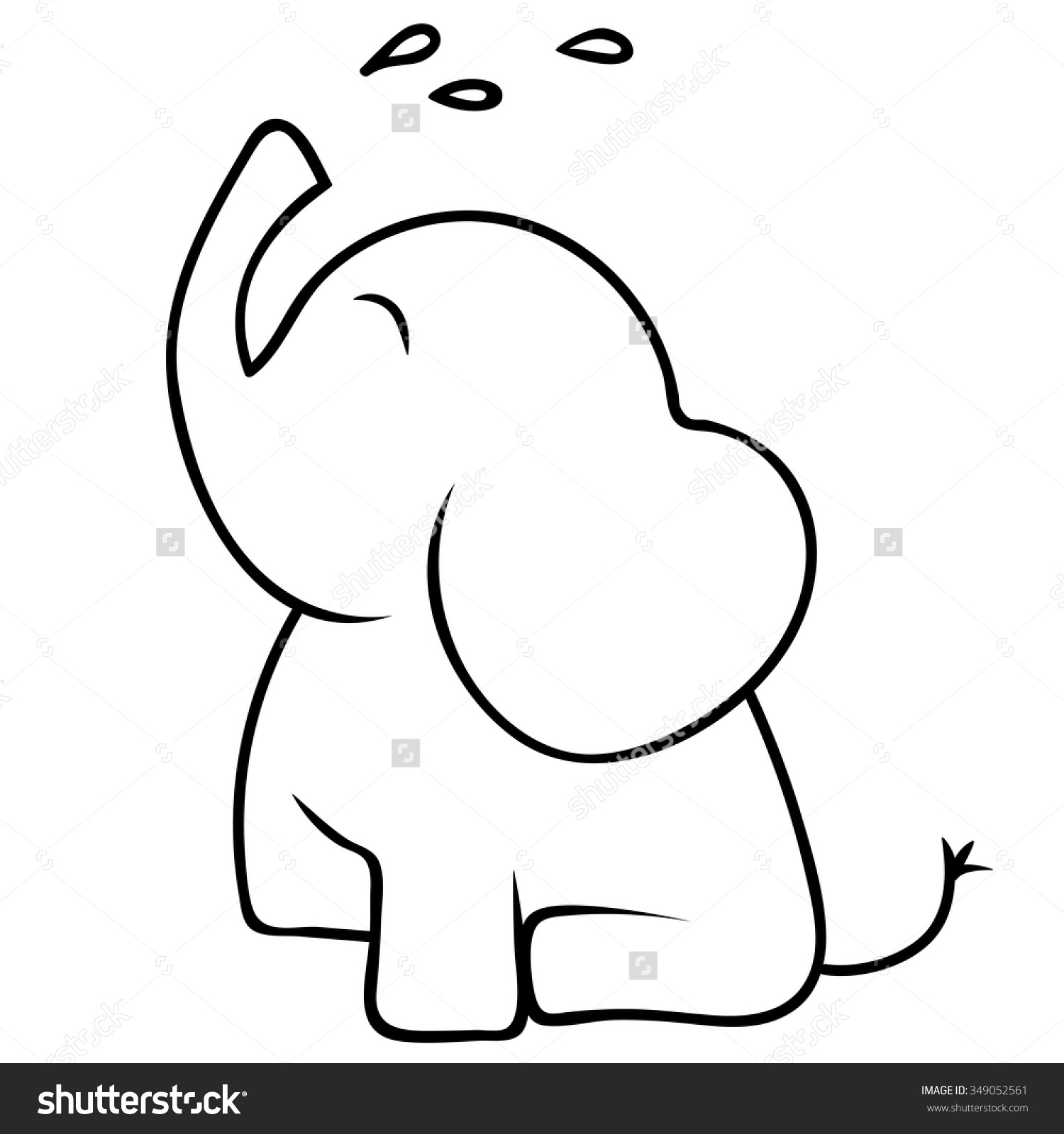 1500x1600 Unsurpassed Elephant Drawing Outline A Ordable How To Draw Simple - Elephant Drawing Simple