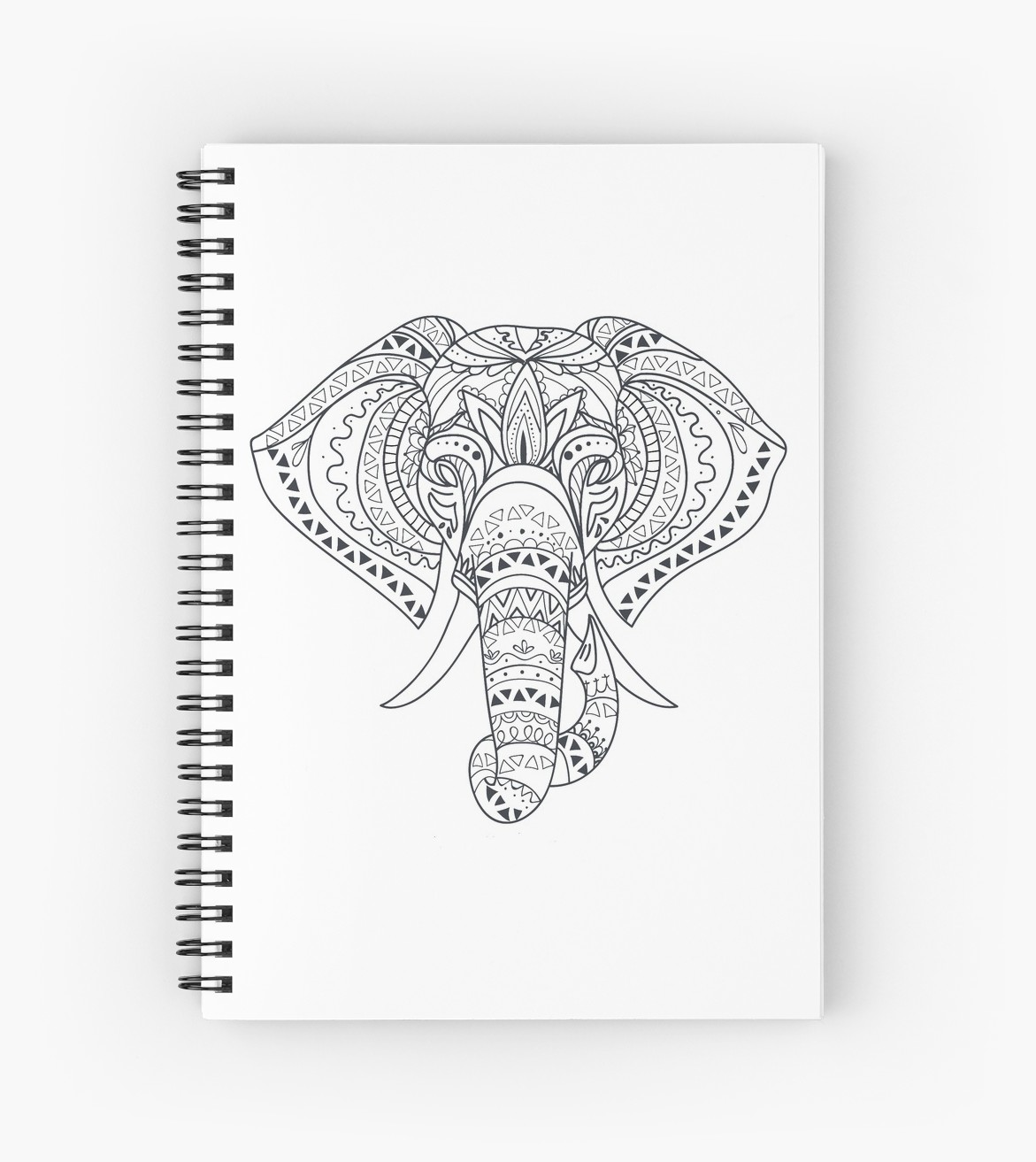 1171x1313 Tribal Tattooed Elephant Outline - Elephant Drawing Tribal