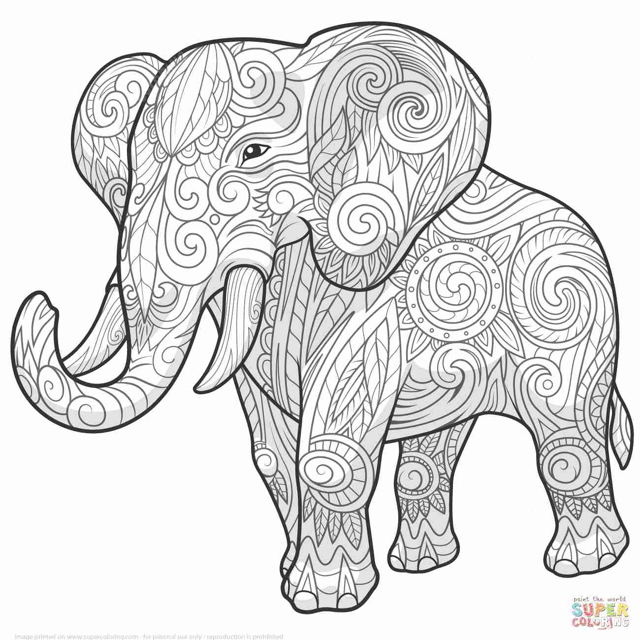 1300x1300 Tumblr Coloring Pages - Elephant Drawing Tumblr